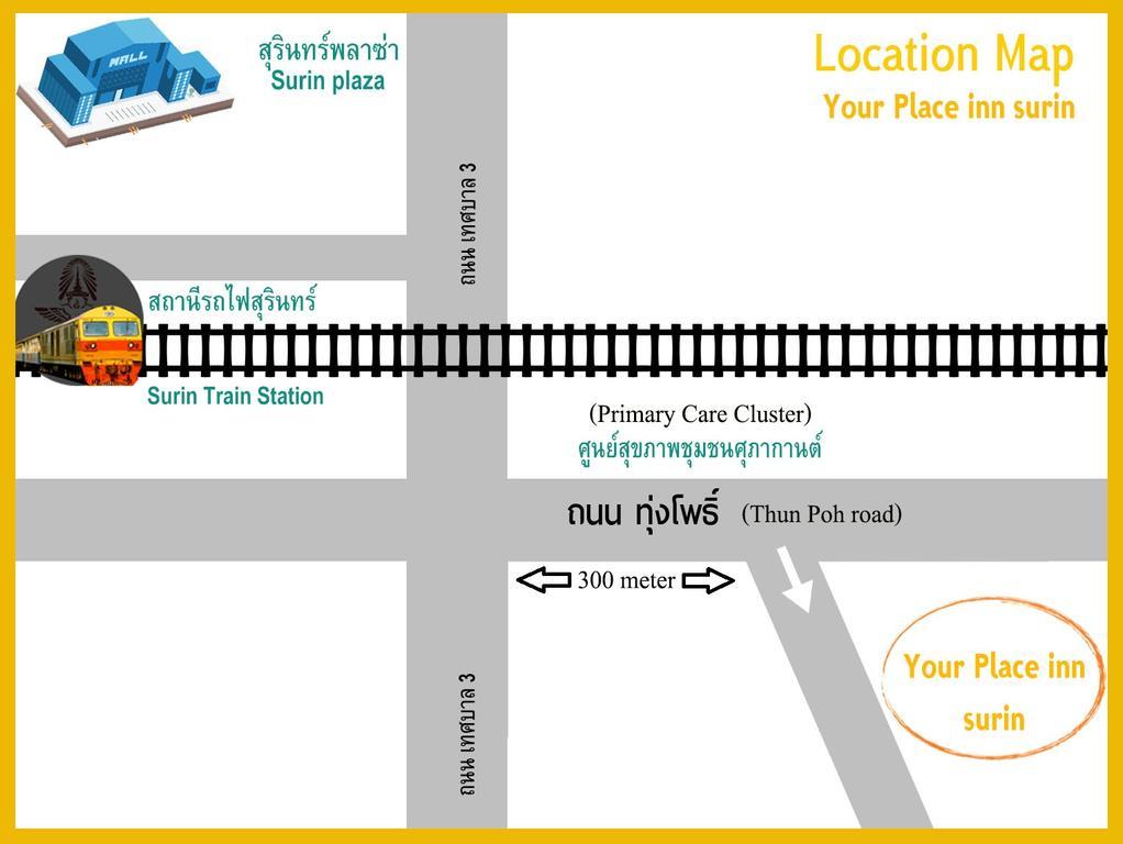 Your Place Inn Surin Esterno foto